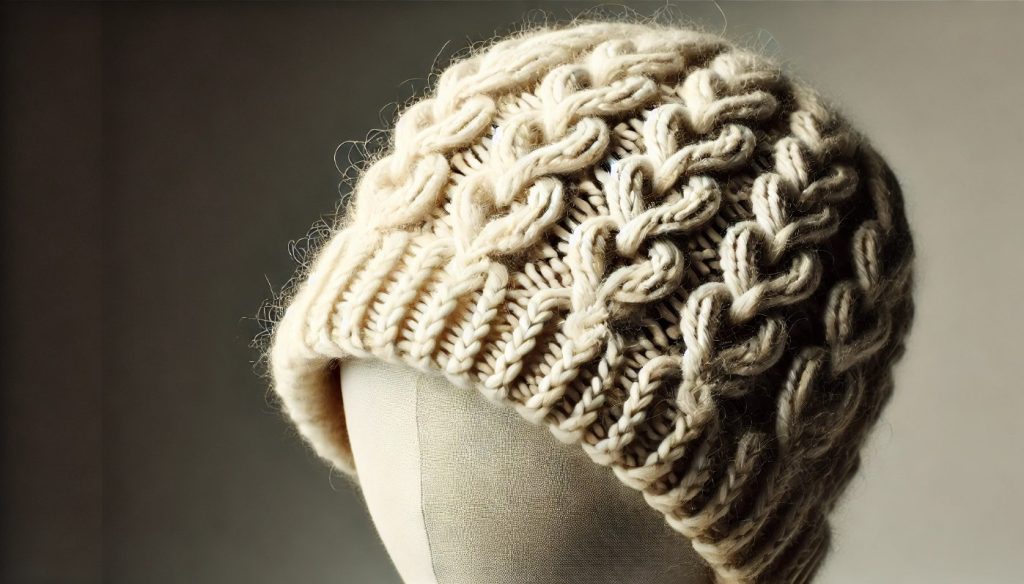 Cable Knit Alpaca Hat