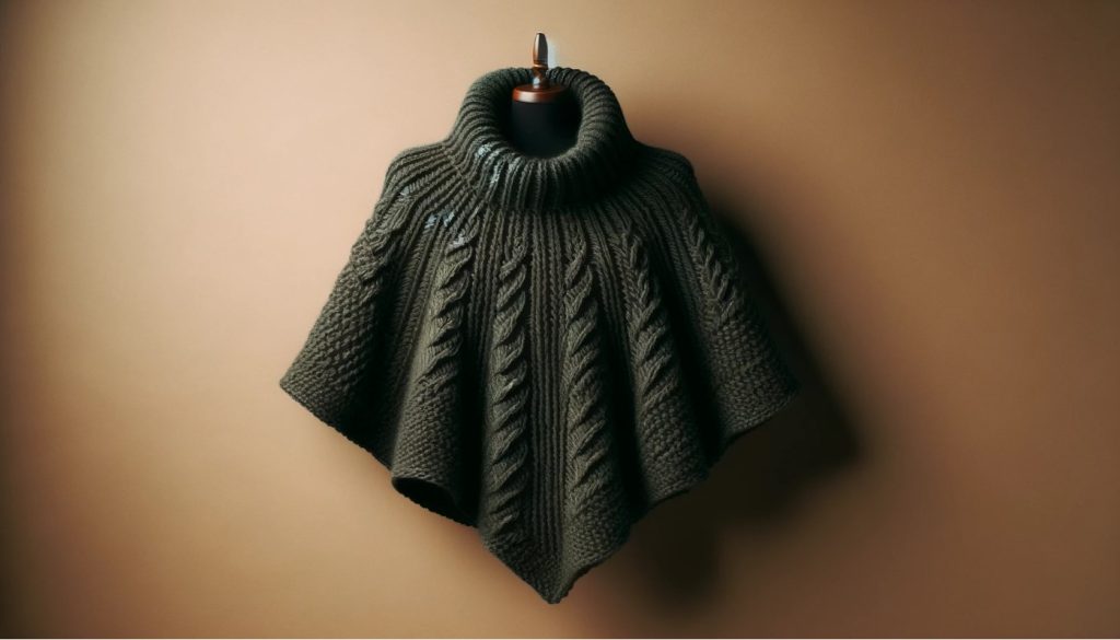 Capelet or Poncho Shawl