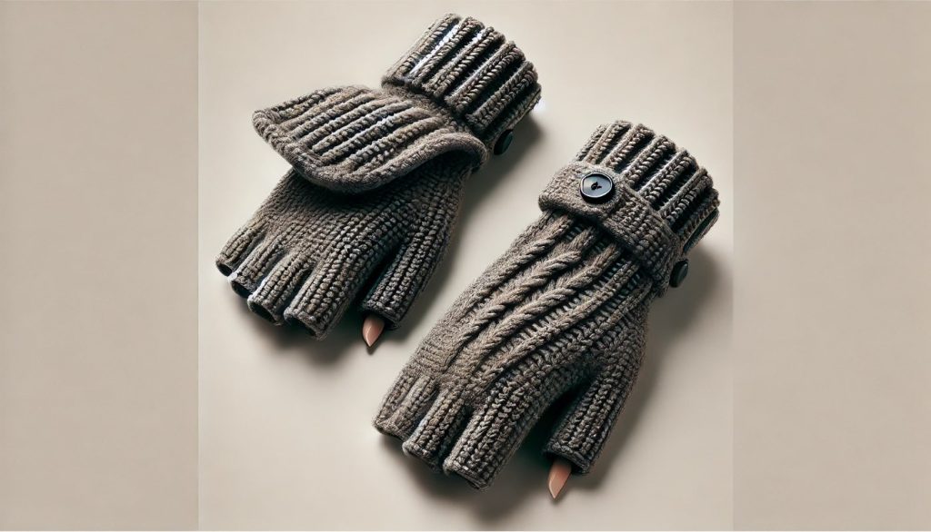 Convertible Fingerless Gloves (Flip-top)