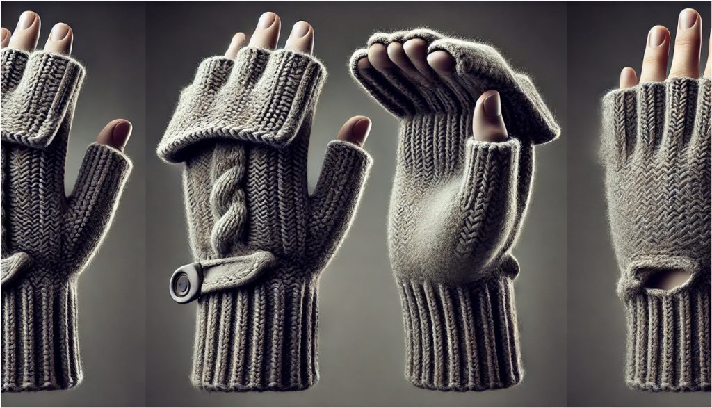 Convertible Full-Finger Gloves