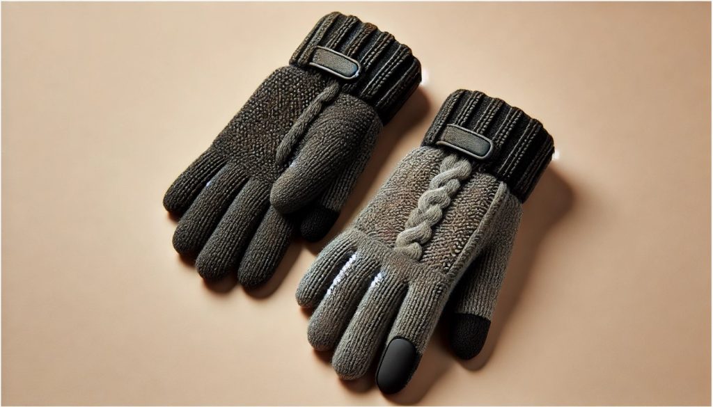 Double-Layered Touchscreen Gloves