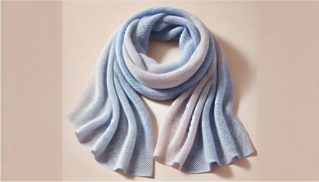 Lightweight Knitted Scarf