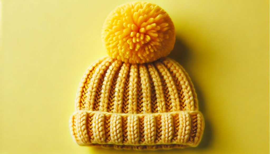 Pom-Pom Acrylic Hat