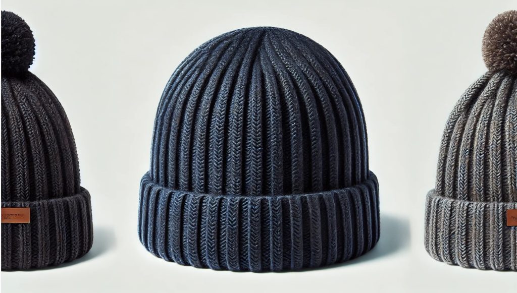 Ribbed Cashmere Beanie