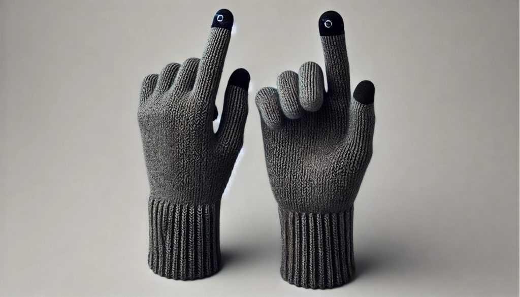 Touchscreen-Compatible Acrylic Gloves