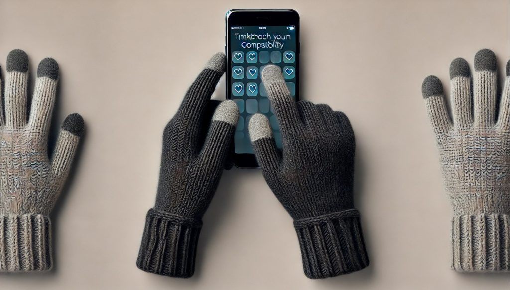 Touchscreen-Compatible Alpaca Gloves