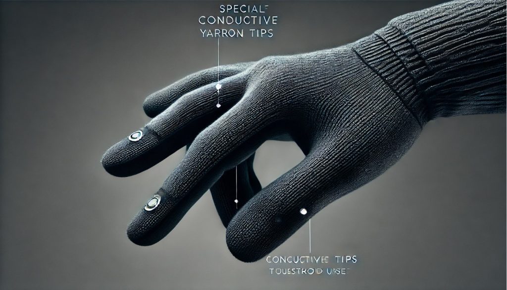 Touchscreen-Compatible Cotton Gloves